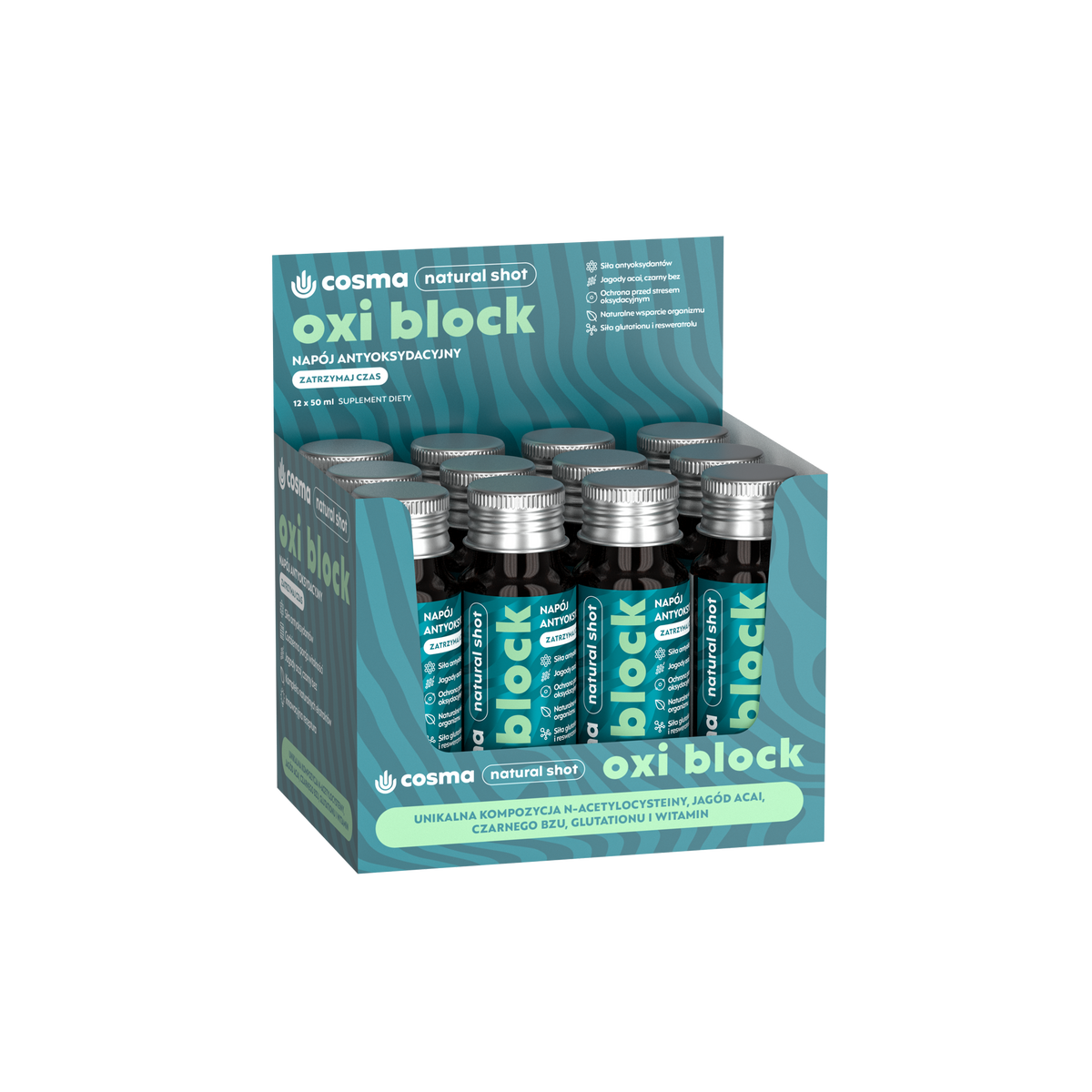 Zestaw Oxi Block Natural Shot