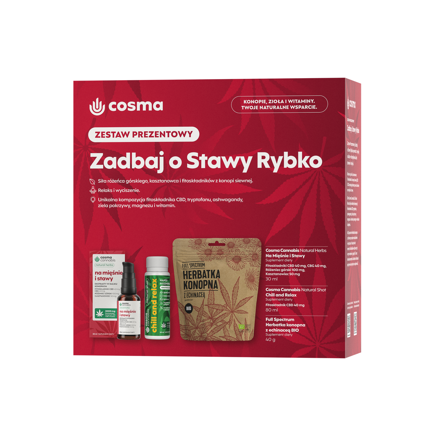 Zestaw prezentowy Zadbaj o Stawy Rybko